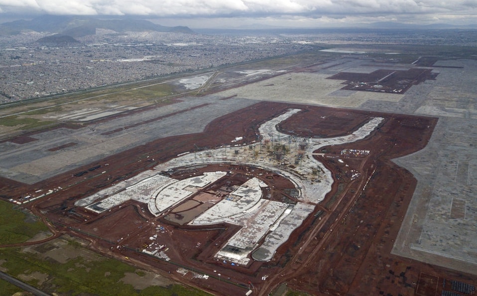 Finiquitan más del 90 por ciento de contratos del aeropuerto de Texcoco. Foto: Milenio