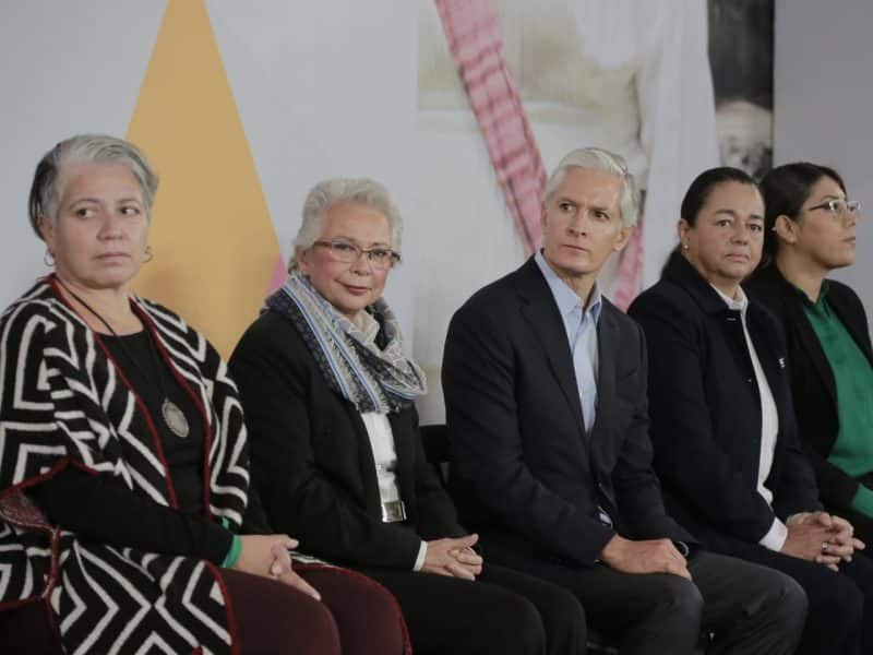 Encabeza Olga Sánchez Cordero arranque de la estrategia Puertas Violeta en el Edomex