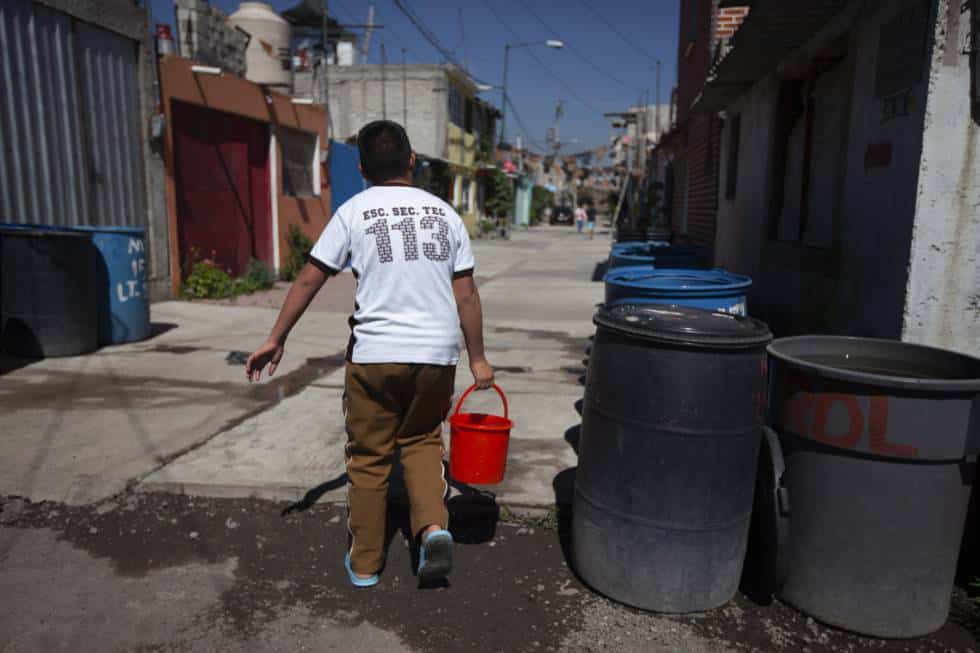 corte de agua en la Gustavo A. Madero y Azcapotzalco