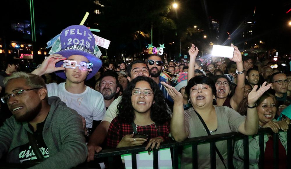 año nuevo en la CDMX