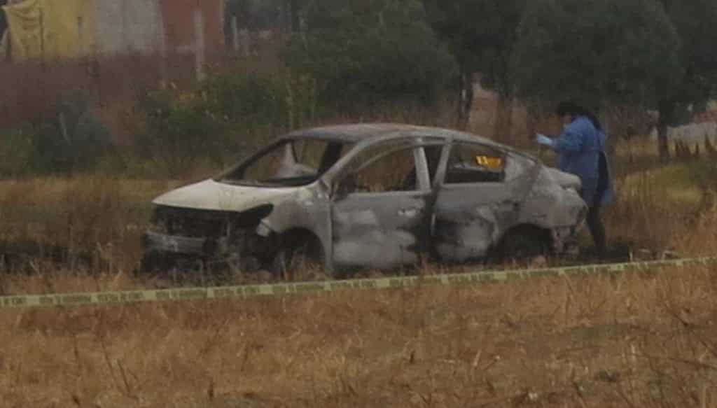 cuerpos calcinados en Puebla