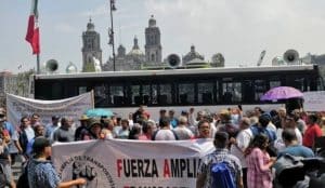 megamarcha de transportistas