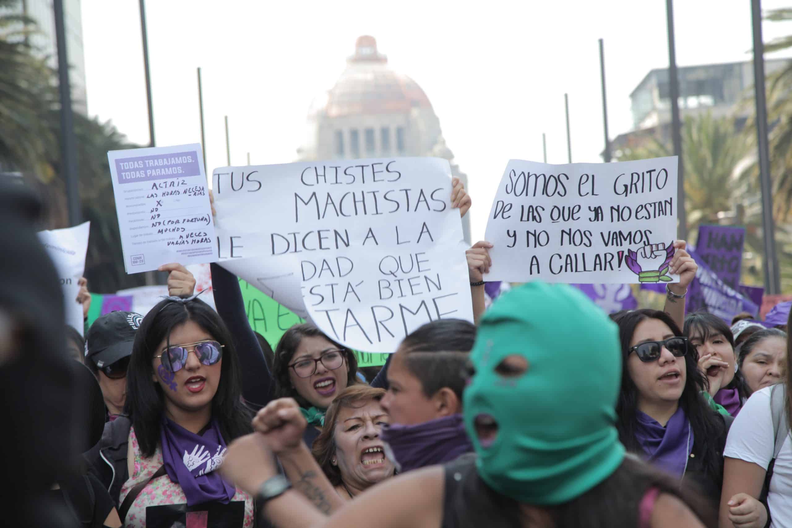 Juntas somos más marcha en la cdmx