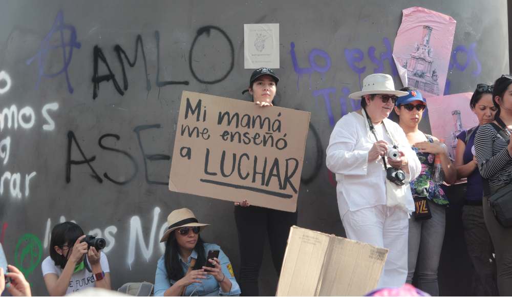 Juntas somos más marcha en la cdmx