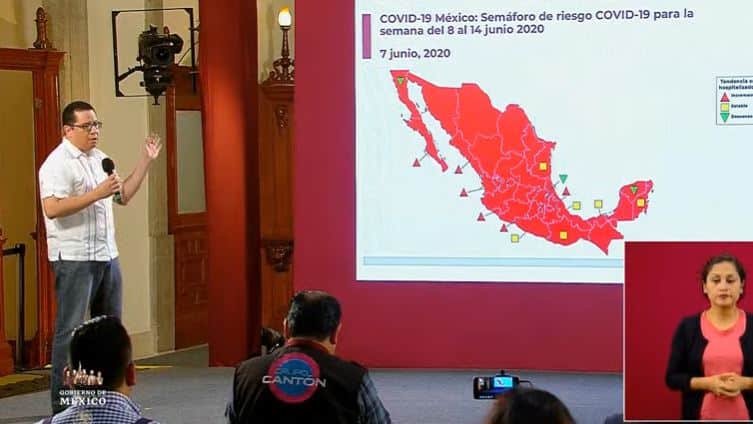 coronavirus en México al 7 de junio