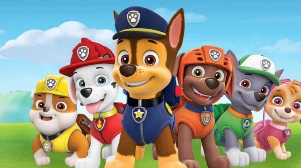 qué raza son los cachorros de Paw Patrol