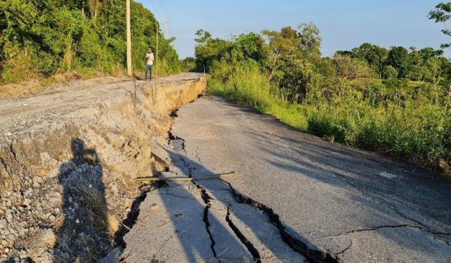 plan prioritario para atender carreteras dañadas en Tabasco