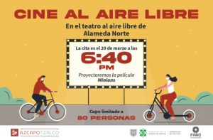 Cine al aire libre Azcapotzalco