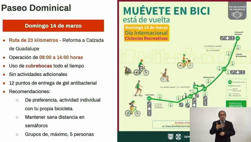 Muévete en Bici 14 de marzo