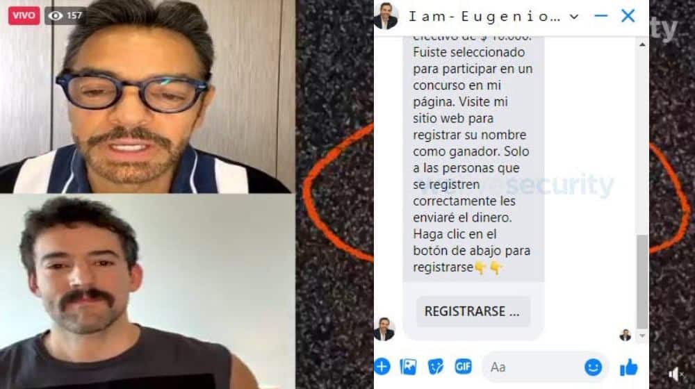 Estafas en Facebook Live