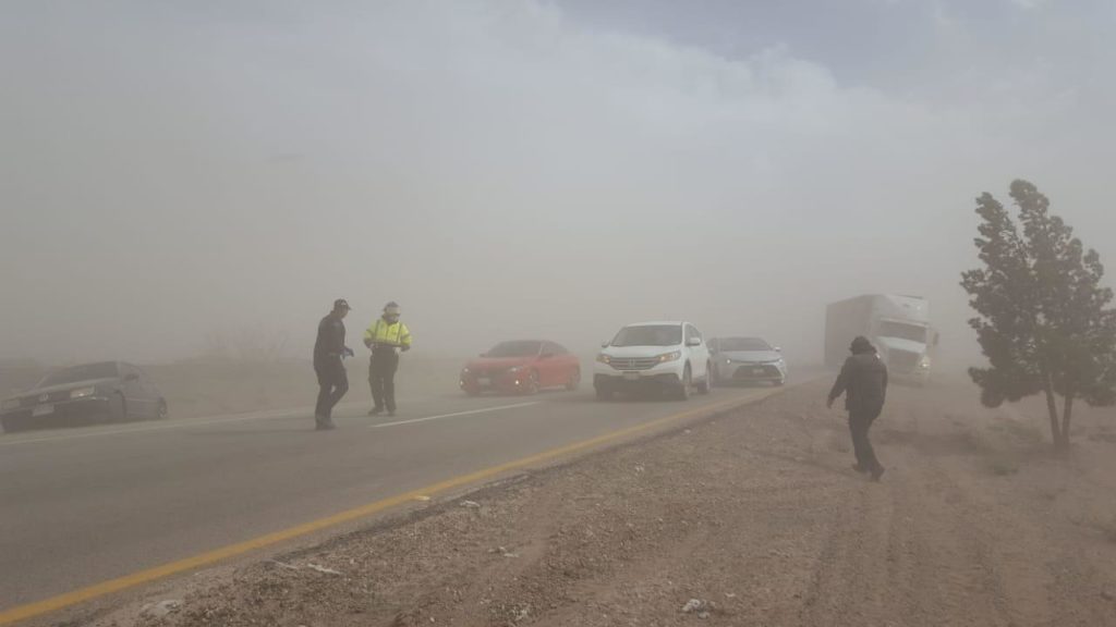 Chihuahua rachas de viento y tolvaneras