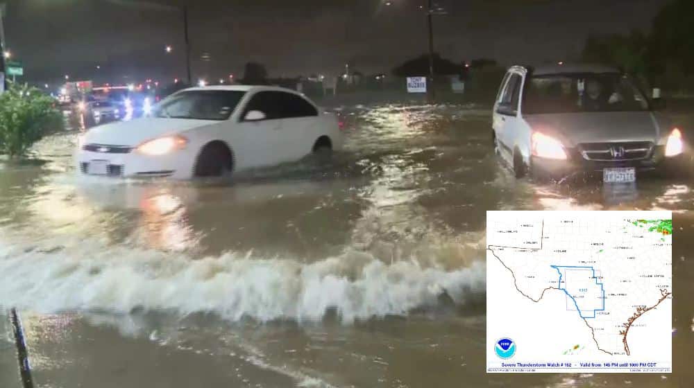 Tormenta severa en Texas