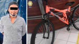 detenido por robo de bicicleta benito juarez