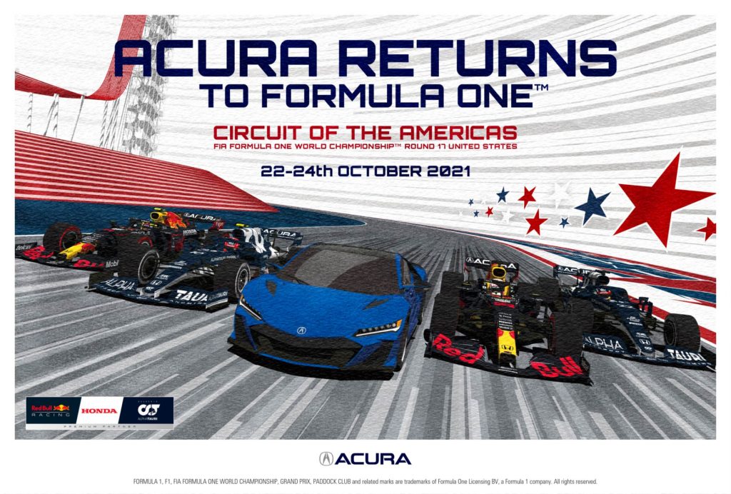 Regresa Acura a la Fórmula 1