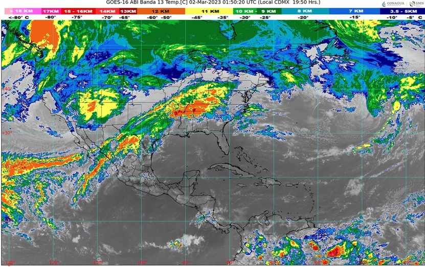 Pronostico Clima Mañana 2 marzo 2023