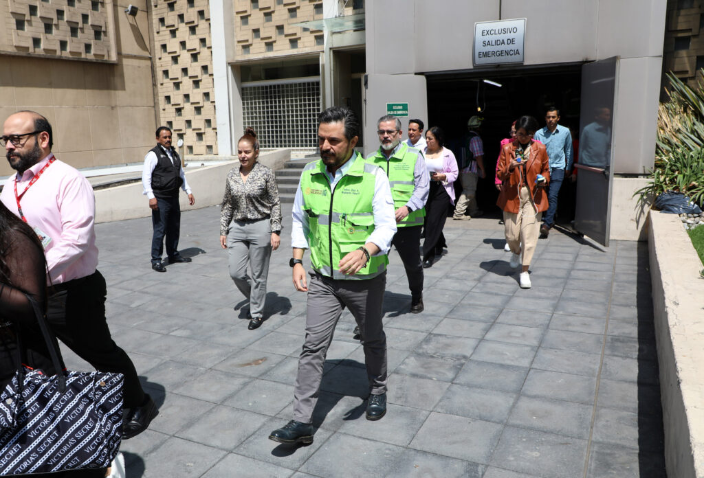 Participan más de 2 mil unidades del IMSS durante Segundo Simulacro Nacional 2023