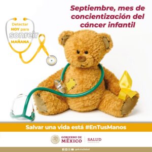 Se suma SESA al Mes de Concientización del Cáncer Infantil en Querétaro