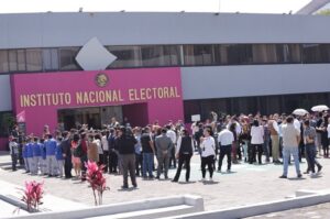 Participa INE en el Segundo Simulacro Nacional 2023