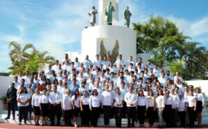 Conmemoraron en Chetumal el 202 aniversario de la Consumación de la Independencia de México