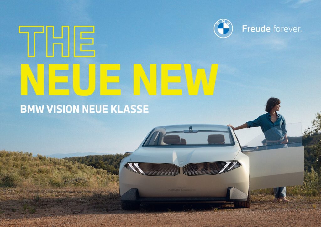 La marca BMW acompaña el inicio de una nueva era con una campaña multicanal emocionalmente atractiva: “THE NEUE NEW”.