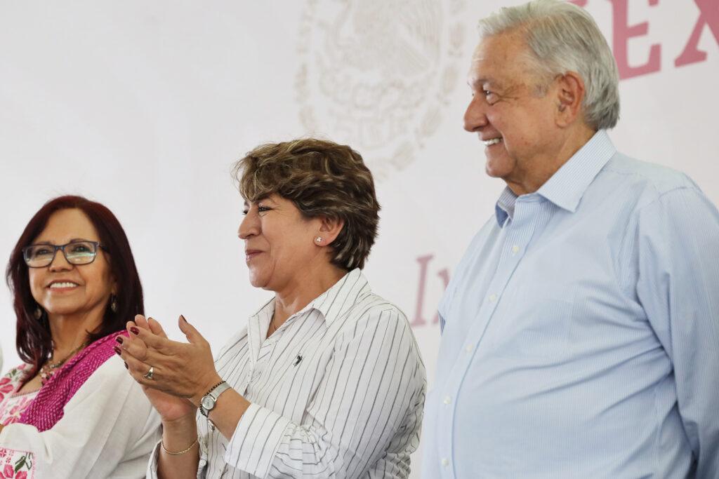 Pensión para adultos mayores del Estado de México aumentará 25% a partir de 2024, destacan el Presidente López Obrador y la Gobernadora Delfina Gómez