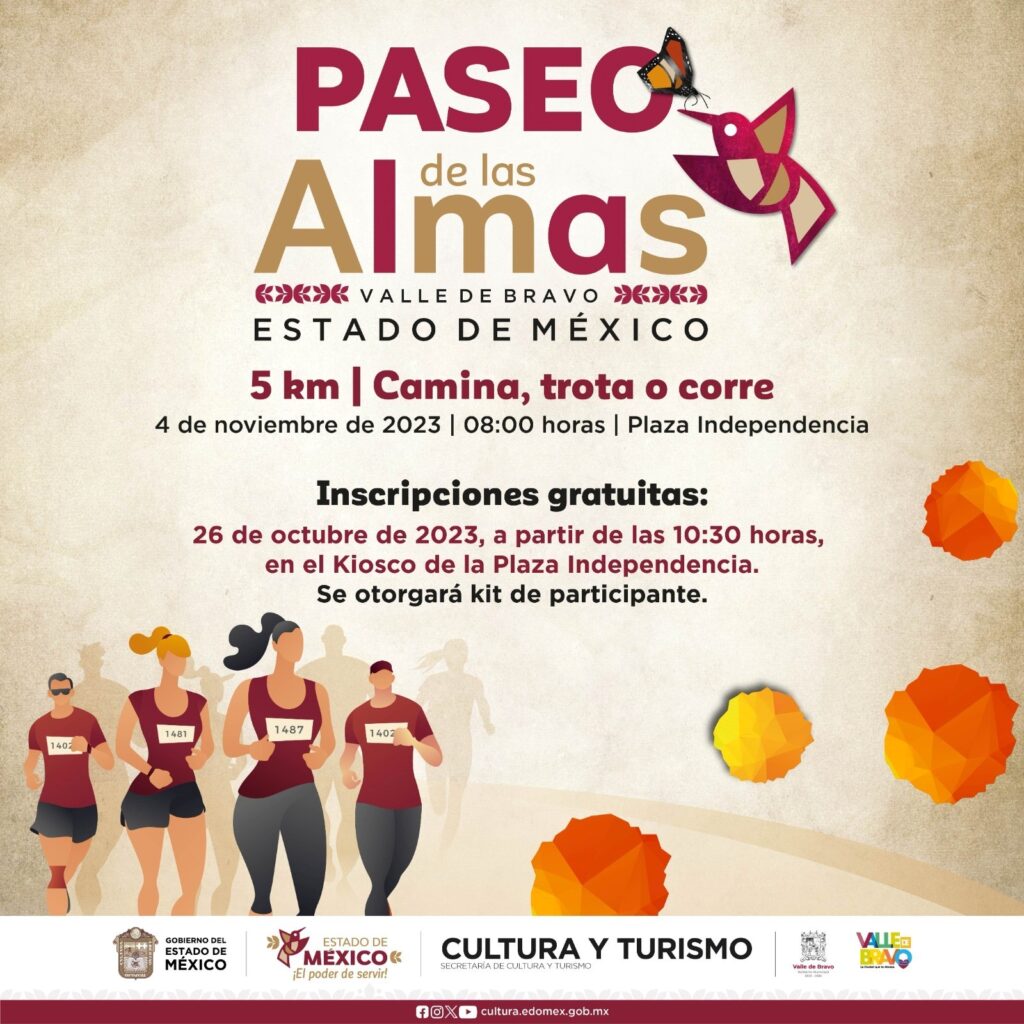 Camina, trota o corre; participa en la carrera atlética del Paseo de las Almas 2023