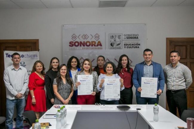 Brindará SEC Sonora cursos gratuitos sobre desarrollo de tecnología a alumnas de preparatoria