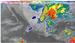 Durante las próximas horas, se prevén lluvias torrenciales en Chiapas, Tabasco y Veracruz