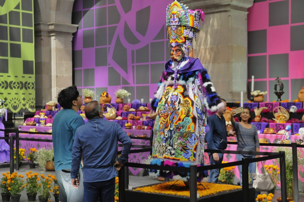 La Ofrenda Monumental del Día de Muertos de Palacio de Gobierno llegó a su fin: registra una afluencia de más de 9 mil visitantes