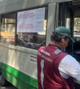 INVEA suspende 99 unidades de transporte público en 14 alcaldías