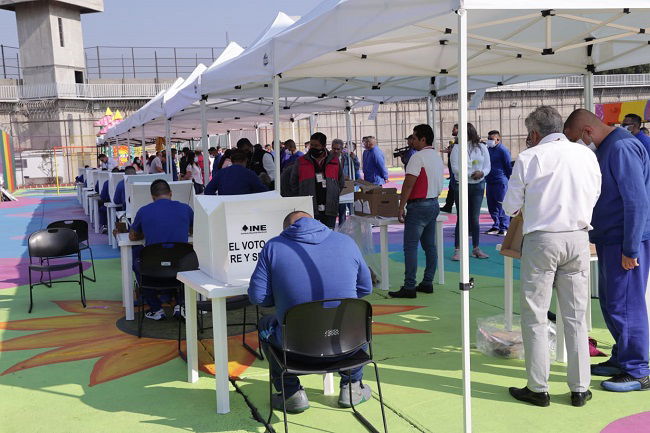 Realizará INE Voto en Prisión Preventiva del 6 al 20 de mayo de 2024