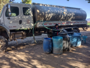 Conagua refuerza el servicio de abasto de agua potable