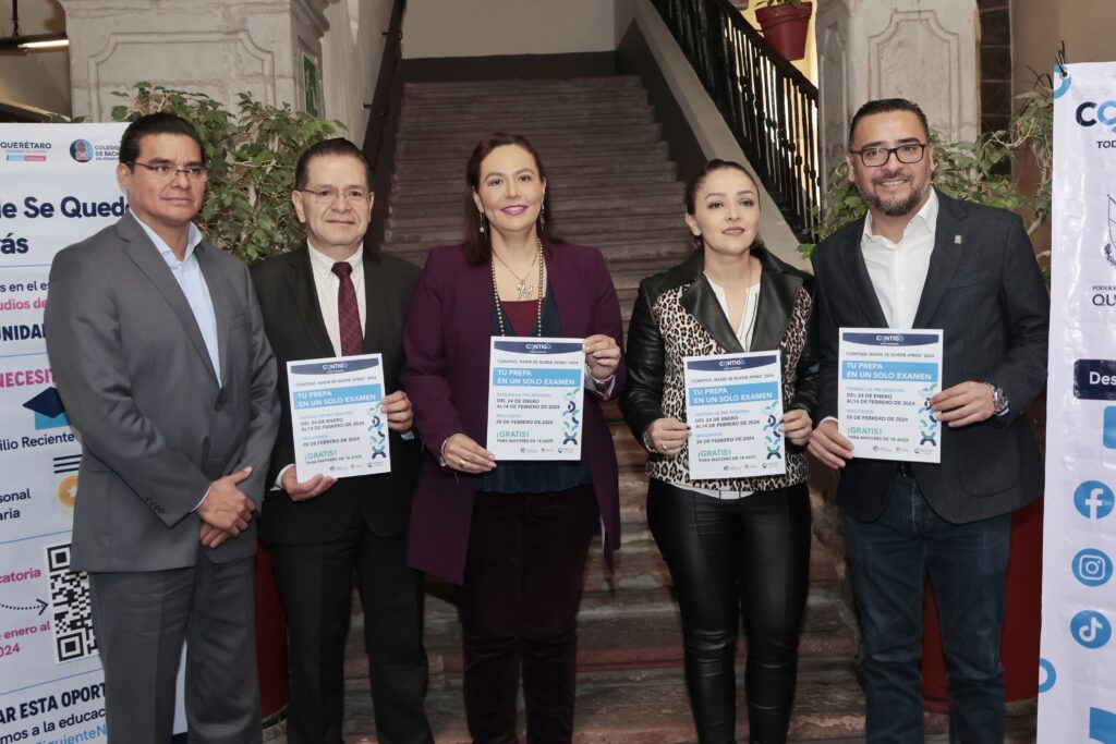 Querétaro presenta convocatoria Contigo, nadie se quede atrás