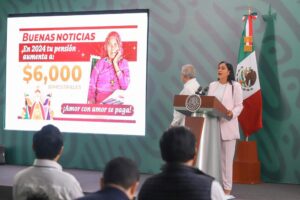 2024 inicia con aumentos a Pensiones de Bienestar, anuncia Ariadna Montiel