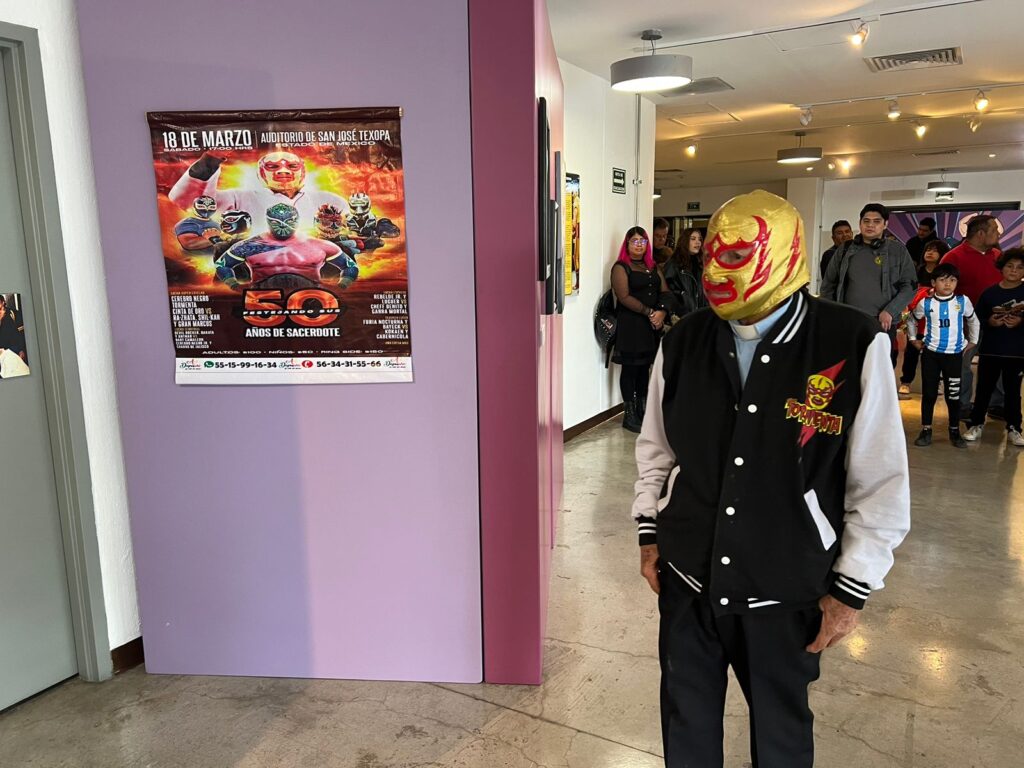 Sigue abierta al público “Lucha libre. Auténtica pasión mexicana” en el Centro Cultural Mexiquense Bicentenario, en Texcoco