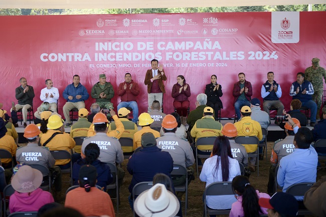 18% menos incendios forestales en 2023, resultado de la coordinación estatal y municipal