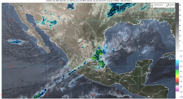 Clima Hoy 25 de marzo de 2024