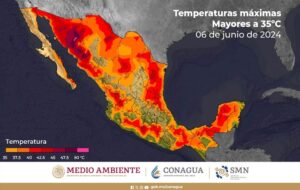 Clima para hoy jueves 6 de junio de 2024