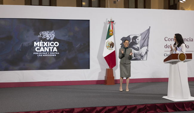 México canta por la paz